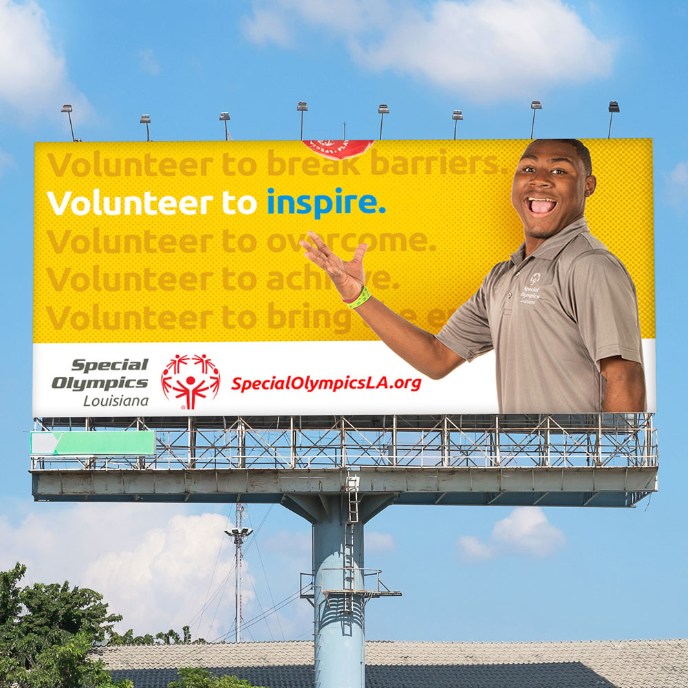 Volunteer to inspire. Special Olympics Louisiana